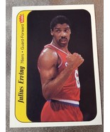1986 FLEER BASKETBALL STICKER #5 JULIUS ERVING awesome condition free shipping - $12.00