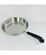 Revere ware 10 Inch Skillet Frying Pan Steel 86-A Tri-ply Disc Bottom He... - $22.24