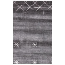8 X 11 Blue And Black Ombre Hand Loomed Area Rug - €1.338,97 EUR