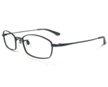 Oliver Peoples Eyeglasses Frames OP-648 BK Black Rectangular Full Rim 47... - $121.33