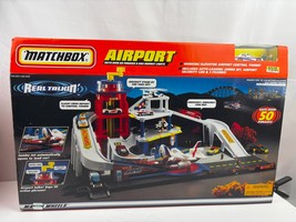 Matchbox Real Talkin&#39; Airport Play Set 1998 Sealed in Box RETIRED  - $3,746.93 MXN