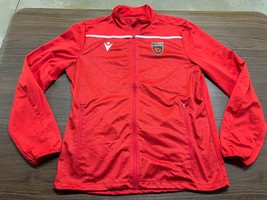 Phoenix Rising USL Soccer Men’s Red Track Jacket - Macron - 2XL - £23.52 GBP