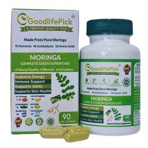 Premium Moringa Capsules from Finest Handpicked Pure Moringa Leaves. Supports En - £12.92 GBP