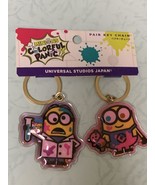 Universal Studios Japan USJ Minion Scientist Fluorescent Skeleton Keychain - $473.70 MXN