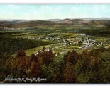 View From Mt Aggasiz New Hampshire NH UNP DB Postcard H20 - £3.07 GBP