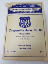 Missouri Farmers Association 1958 Accounting Income Expenditure Farmer&#39;s... - $18.95