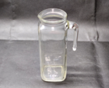 Vintage BORMIOLI ROCCO Gelo Glass Jug Pitcher Carafe 40-Ounce Italy - SH... - $21.57