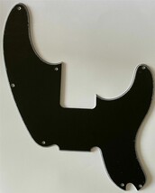 Guitar Pickguard for Fender Telecaster Precision Bass Style,4 Ply Black - £12.60 GBP