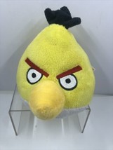 Yellow Bird Chuck Angry Birds Plush Stuffed Animal 5” No Sound 2010 - £7.80 GBP