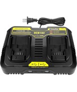 Energup Replacement Dcb102Bp Charger For Dewalt 20-Volt Max Jobsite, 2). - $67.08 CAD