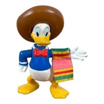 Vintage Donald Duck Three Caballeros Figure Disney Moving Arms & Head - £7.87 GBP