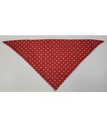 B) Radley London Spot Dog Red Bandana Over Collar Scarf Polka Dog - $24.74