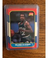 Rolando Blackman 1986 Fleer Basketball Card   (01196) - $8.23 CAD
