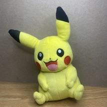 Pokemon Pikachu Plush 8&quot; Stuffed Animal Yellow TOMY Got Catch&#39;em All - £6.87 GBP