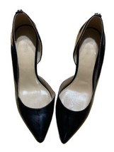 Michael Kors MK Pumps Black Pointed Toe Leather Size 8M Business Dressy ... - £23.26 GBP