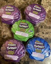 Kinetic Sand Purple Seashell With Real Beach Sand NEW Lot Of 5 - £15.81 GBP