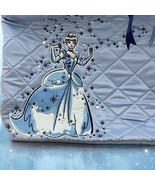 Disney Vera Bradley Cinderella Quilted Tote Bag – Blue with Sequins & Embroidery - $217.55