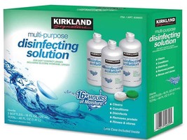 K.S Multi-Purpose Disinfecting Solution, 16 fl oz, 3 ct COSTCO#638603 (OPEN BOX) - £15.78 GBP