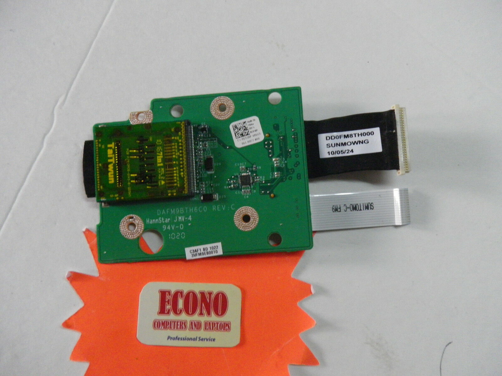 DELL STUDIO 1557 1558 MEDIA CARD READER w/ CABLES  CN-0G938P - $2.37