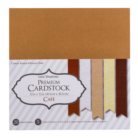 Darice Core&#39;dinations Premium Textured Cafe Cardstock  Assorted Cafe Col... - $25.44