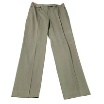 Lauren By Ralph Lauren Womens Pants Olive Size 8P Cotton Blend Stretch Pockets - £21.86 GBP