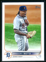 2022 Topps #17 Gregory Soto Detroit Tigers - £1.52 GBP