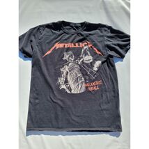 Metallica Shirt And Justice For All Short Sleeve Rock Metal Large Black Tee - $15.97