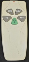 White Ceiling Fan-53T Wireless Remote Control Replacement Handheld 5 But... - $8.09