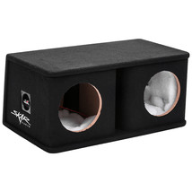 SKAR AUDIO DUAL 8&quot; PORTED SUBWOOFER ENCLOSURE - 2.00 FT^3 @ 39 HZ | SK2X8V - £126.63 GBP