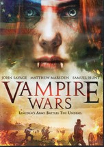 VAMPIRE WARS (dvd) Civil War vets return home with neck wounds undergoin... - $5.49