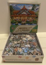 Camping Lodge 1000 Piece Jigsaw Puzzle Signature Collection by Steve Crisp - £14.34 GBP
