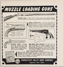 1972 Print Ad CVA Muzzle Loading Guns Connecticut Valley Arms Higganum,CT - £10.57 GBP