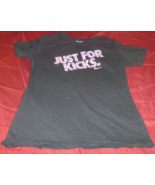 NIKE SLIM FIT BLACK ATHLETIC GYM SHORT SLEEVE PURPLE JUST FOR KICKS T SH... - $23.83 CAD