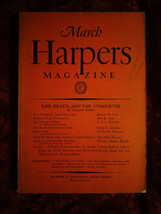 Harper&#39;s March 1932 Stephen Vincent Benet J B S Haldane John H. Tunis - £6.90 GBP