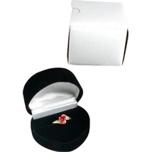 Ring Heart Gift Box Black 2&quot; (Only 1 Box) - £4.45 GBP