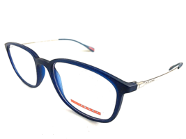 New PRADA Sport VPS 03H U63-1O1 Rx 53mm Blue Men&#39;s Eyeglasses Frame Italy - £133.95 GBP