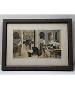 1870s ORIG. LOUIS PRANG PRINT TAILOR TRADE AIDS for OBJECTIVE TEACHING P... - £117.43 GBP