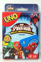 Marvel Spiderman UNO Card Game Brand new sealed package Mattel Games Rare - £13.24 GBP