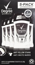 Degree Men Adrenaline Series Antiperspirant &amp; Deodorant 2.7oz 5pack +1.7oz extra - £45.55 GBP