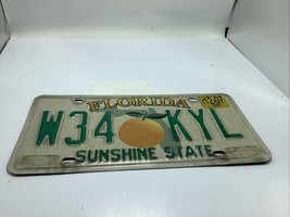 LICENCE PLATE FLORIDA SUNSHINE STATE W34 KYL - $20.54 CAD