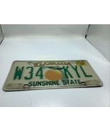 LICENCE PLATE FLORIDA SUNSHINE STATE W34 KYL - €12,78 EUR