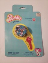 Vintage Mattel Poochie Keychain Keys &#39;n Cash Key Chain Coin Purse Nos 1983 *Read - £38.49 GBP