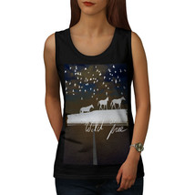 Wellcoda Wild And Free Horse Womens Tank Top, White Athletic Sports Shirt - £14.84 GBP+