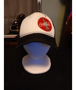 Vintage Coca Cola Coke Mesh Trucker Hat Cap Snapback Embroidered Logo Bl... - $40.09
