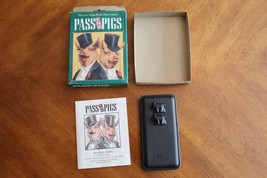 Vintage Milton Bradley 1992 Pass the Pigs Dice Game Original Box + Case ... - £23.18 GBP