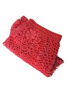 Mossimo Womens Pull On Crochet Shorts Size XS Solid Coral Cutout Boho Fl... - $293.99 MXN
