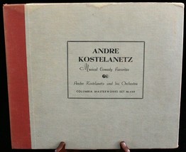 Columbia 78 Record Set M-430; &quot;Musical Comedy Favorites #1&quot; - Andre Kostelanetz  - £15.92 GBP