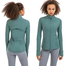 Womens active wear zip up define yoga jacket - £44.67 GBP