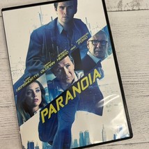 Paranoia Dvd 2013 Liam Hemsworth Harrison Ford Gary Oldman Amber Heard Movie - £14.93 GBP