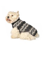 Gray Diamonds Knit Dog Sweater Chilly Dog Hand Knit Wool  XXS-XXXL Puppy... - $41.96 CAD+